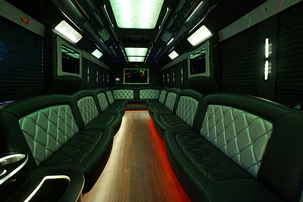 fancy party bus service