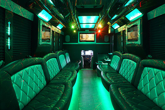 party bus interiors